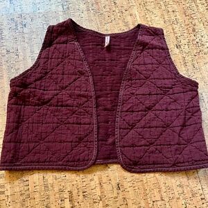 Eli & Barry quilted vest